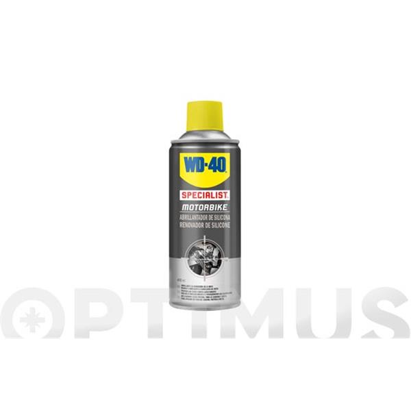 ABRILLANTADOR DE SILICONA SPRAY 400 ML SPECIALIST MOTORBIKE