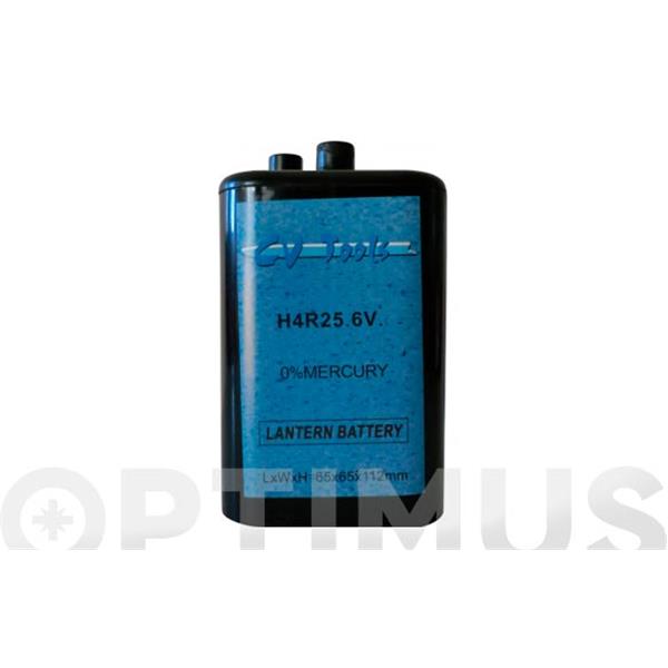 BATERIA PARA BALIZA SE&Ntilde;ALIZACION 4R25 6 V 7.0 AH