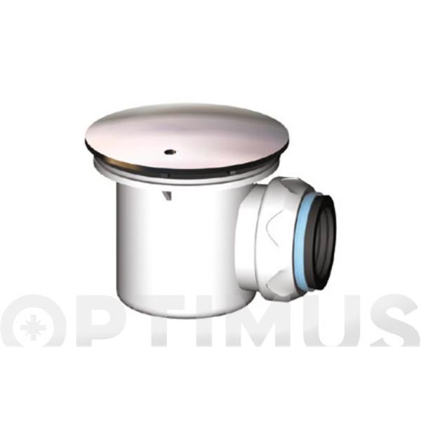 VALVULA PLATO DUCHA SIFONICA CON EMBELLECEDOR &Oslash; 60 SALIDA &Oslash; 40 MM OPTIMA