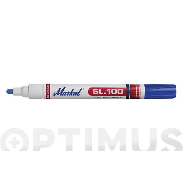 ROTULADOR PERMANENTE DE PINTURA SL-100 AZUL MARKAL