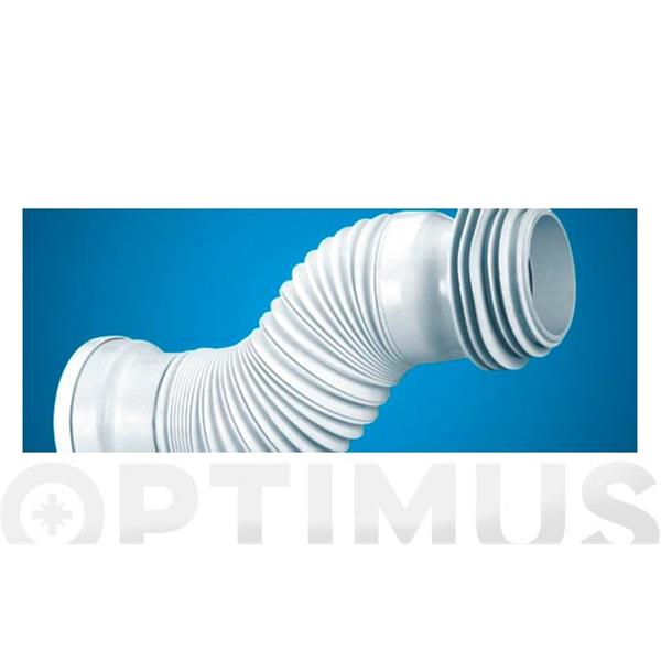 DESAG&Uuml;E FLEXIBLE EXTENSIBLE PARA INODORO 29 A 59 CM 110 MM