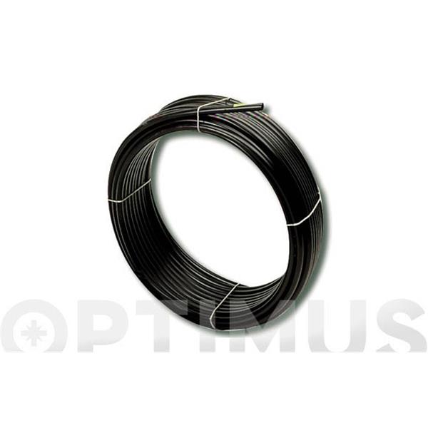 TUBO ALIMENTARIO PE-100-HD 16 BARES &Oslash; 20 MM 25 MT QF+ .