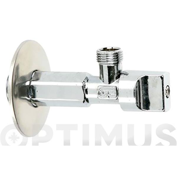 VALVULA ESCUADRA ALARGADA ISIS M-M 1/2 X 3/8" GENEBRE