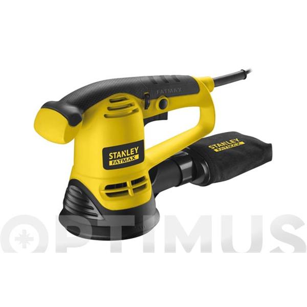 LIJADORA CON CABLE EXCENTRICA 480 WT &Oslash; 125 MM STANLEY