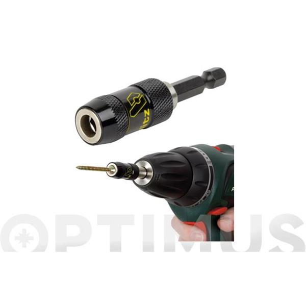 ADAPTADOR PORTATORNILLOS MAGNETICO 1/4 BIANDITZ