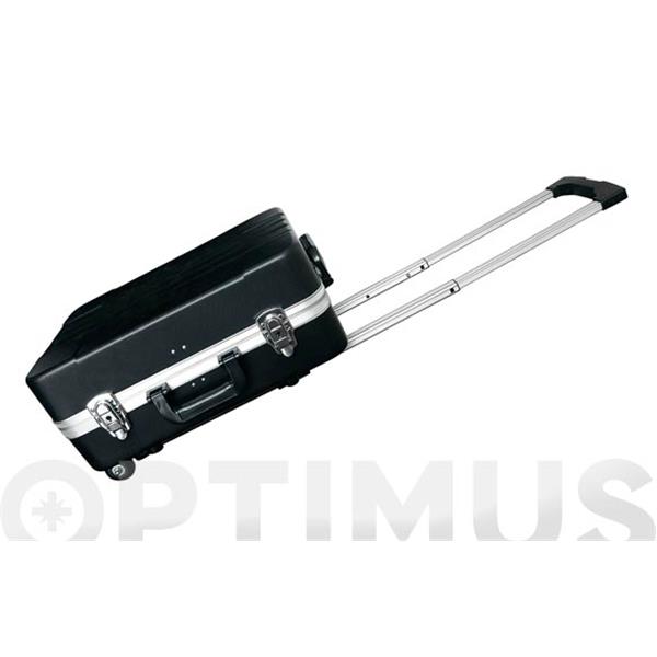 MALETA HERRAMIENTAS ABS CON TROLLEY 460 X 355 X 190 MM