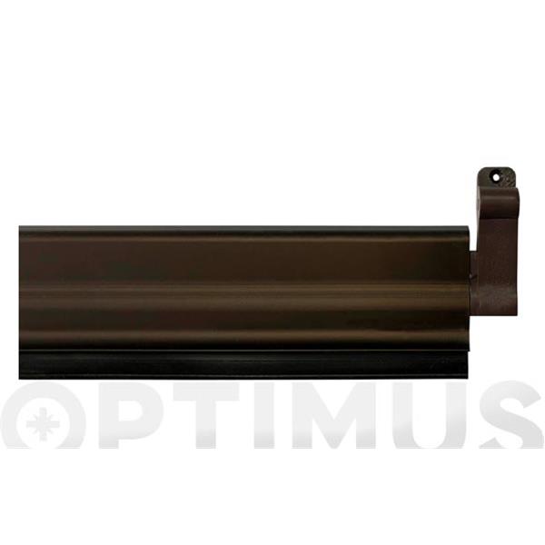 BURLETE BAJO PUERTA ALUMINIO/GOMA BASCULANTE 93 CM BRONCE BUECASA
