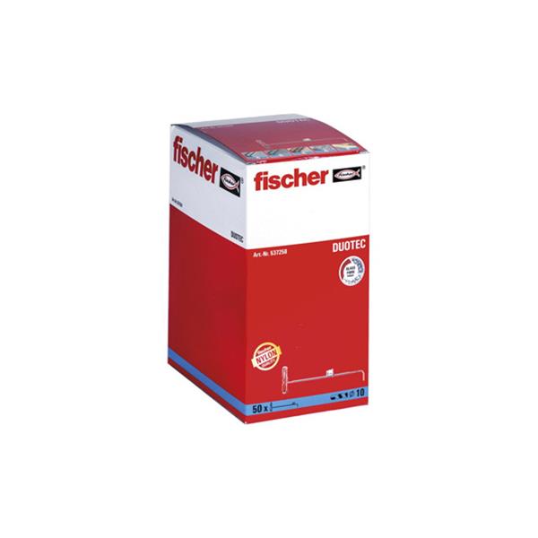 TACO PLADUR DUOTEC 10 CAJA 50 UDS FISCHER