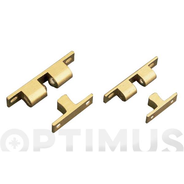 GOLPETE MUEBLE MODELO 13 50 X 9 MM LATON MATE 2 UDS AMIG