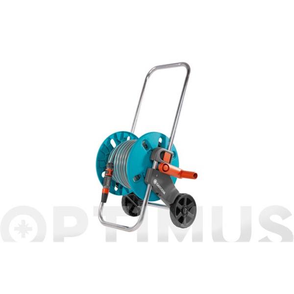 CARRO PORTAMANGUERA AQUAROLL S MANGUERA DE 20 MT DE &Oslash; 13MM GARDENA