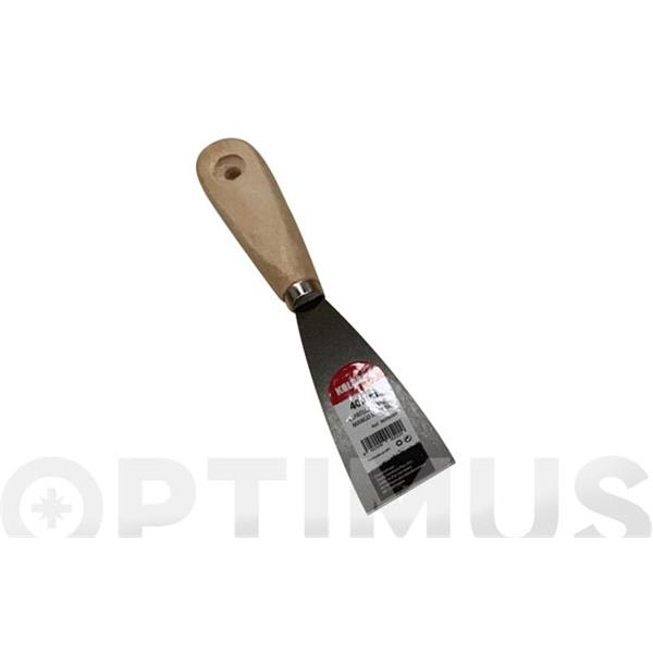 ESPATULA PINTOR ACERO MANGO MADERA 40 MM KOLOREA
