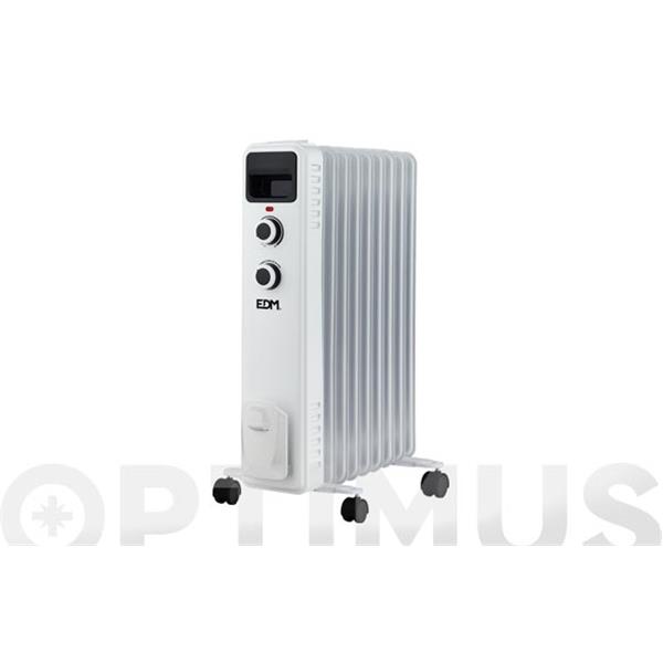 RADIADOR ACEITE TAMA&Ntilde;O BAJO MESA  9 ELEMENTOS 2000 WT ELEKTRO3