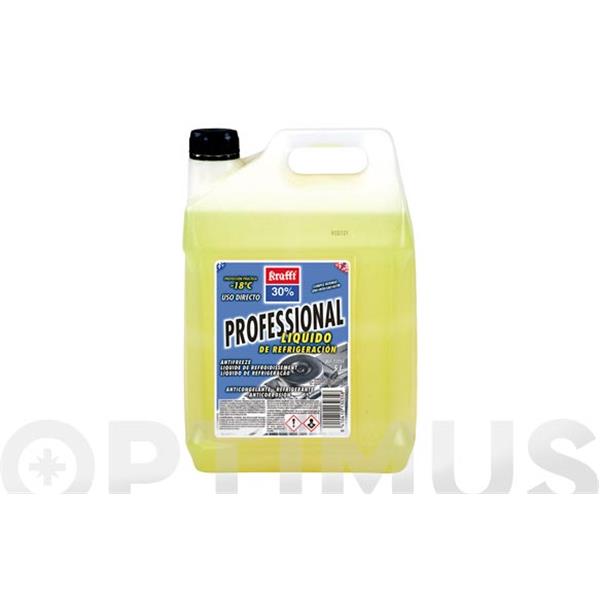 ANTICONGELANTE REFRIGERANTE 5 LT 30% -18&ordm; PROFESIONAL KRAFFT 