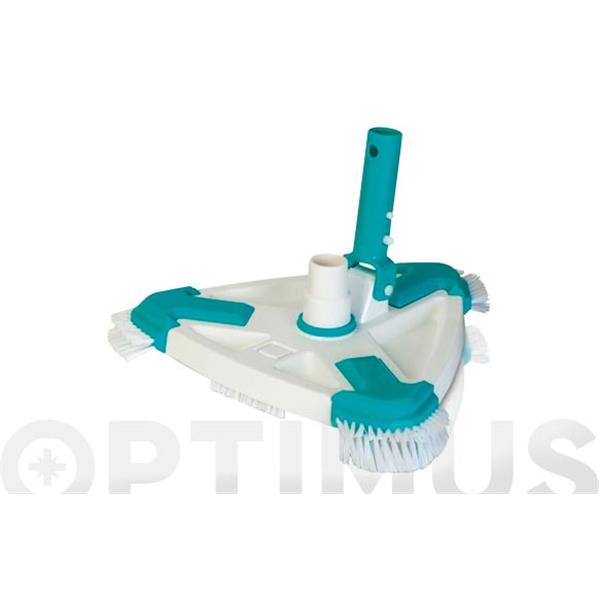 LIMPIAFONDOS TRIANGULAR ROTATIVO MANUAL PARA PISCINA GRE