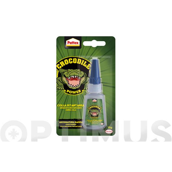 ADHESIVO INSTANTANEO CROCODRILE 15 GR PATTEX