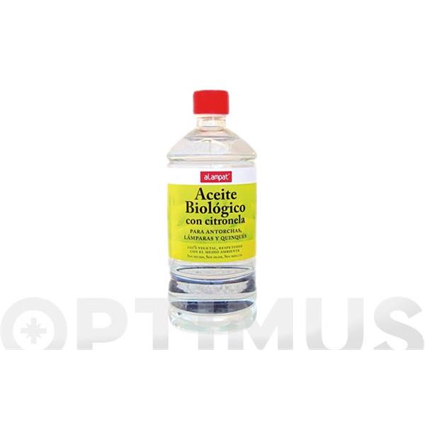ACEITE BIOLOGICO PARA ANTORCHAS CON CITRONELA 1 LT. ALAMPAT