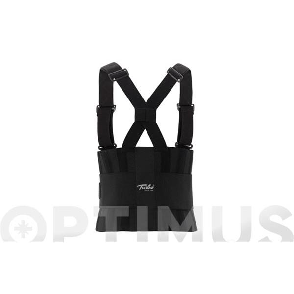 FAJA TERMOTERAPEUTICA TRACK CON TIRANTES TALLA XXL 836-XXL TURBO