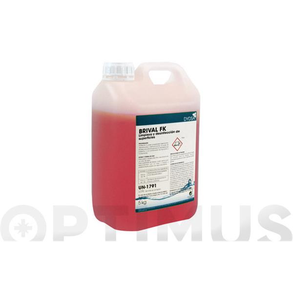 DETERGENTE BACTERICIDA BRIVAL FK 5 LT NON