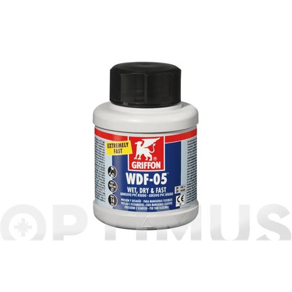 ADHESIVO PARA PVC SECADO RAPIDO AZUL TIXOTROPICO 250 ML GRIFFON IMEDIO