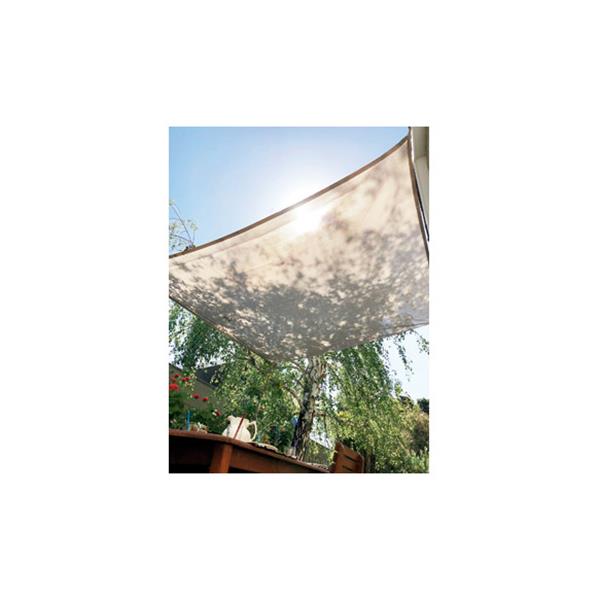 TOLDO VELA SOMBREO 'READY TO HAND' CUADRADO 3 MT TIERRA 125 GR COLAROO