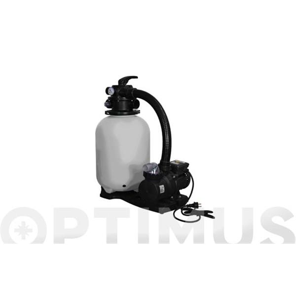 DEPURADORA PISCINA ARENA PACK  COMPACT 350 , 50 KG ARENA , HASTA 48000 LIROS MEBA