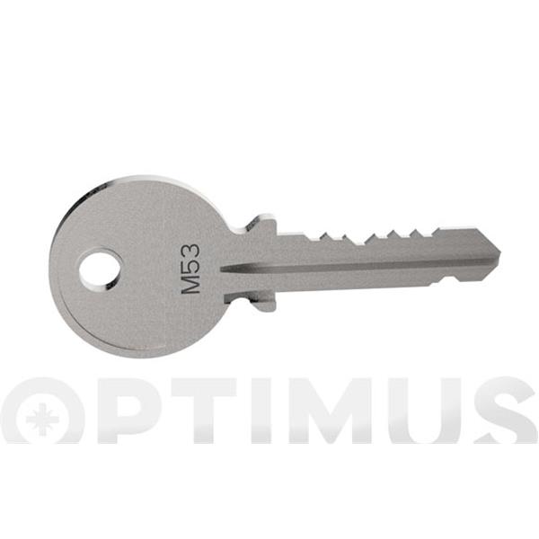 LLAVE INSPECCION SERIE 4 DUAL-  PARA CERRADURA DE RULINAS DUAL keya