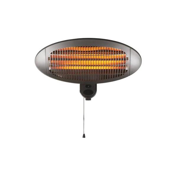 ESTUFA PARED PARA EXTERIOR CON TUBO QUARZO 650 / 1350 / 2000 WT IRONSIDE