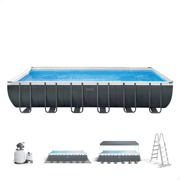 PISCINA RECTANGULAR ULTRA XTR 366 X 132 X 732 CM CON BOMBA ARENA