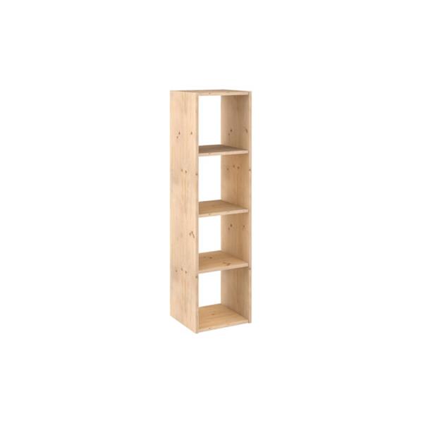 ESTANTERIA MODULAR DINAMIC  4 CUBOS 140 X 36,2 X 33 CM DE PINO MACIZO ASTIGARRAGA