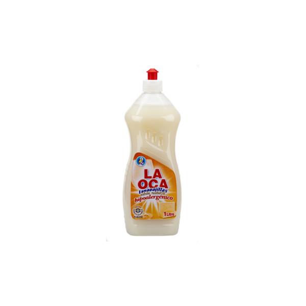 LAVAVAJILLAS MANUAL HIPOALERGENICO 1 LT LA OCA
