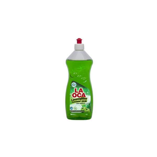 LAVAVAJILLAS MANUAL MANZANA VERDE 1 LT LA OCA