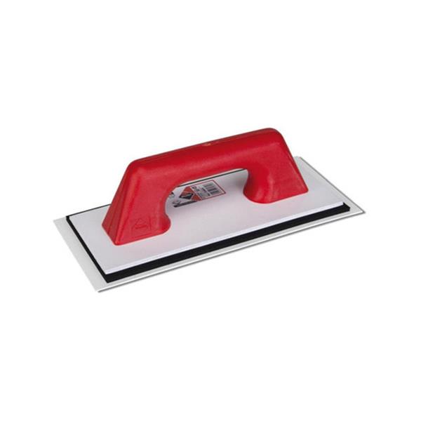 LLANA FLEXIBLE PARA YESO MANGO PLASTICO 30 X 14 CM RUBI 