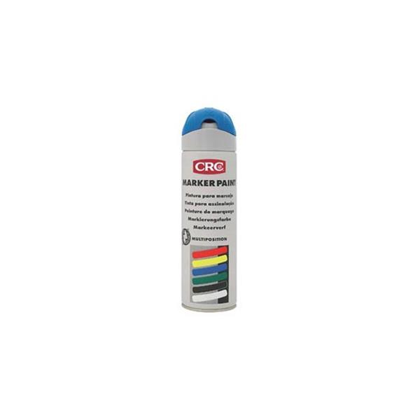 MARCADOR DE PINTURA PARA OBRAS MARKERPAINT 500 ML AZUL CRC