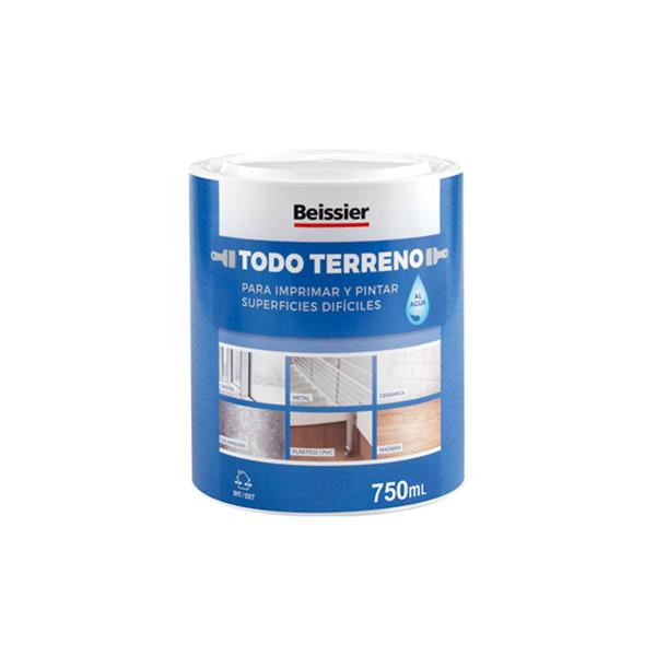 IMPRIMACION MULTIUSOS TODO TERRENO AL AGUA 750 ML BLANCO BEISSIER