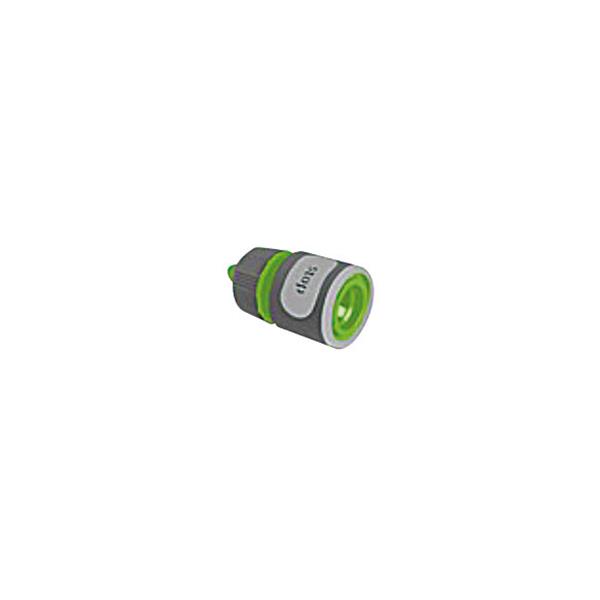 CONECTOR AQUASTOP ENLACE RAPIDO BICOMPONENTE PARA MANGUERA INTERIOR DE 15 MM NATTUR