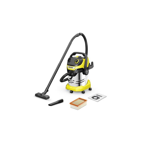 ASPIRADOR SOLIDOS Y LIQUIDOS INOX WD 5 S 1100 WT 25 LT KARCKER