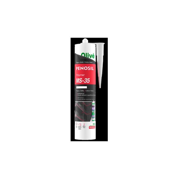 ADHESIVO SELLADOR MS-35 300 ML NEGRO PENOSIL