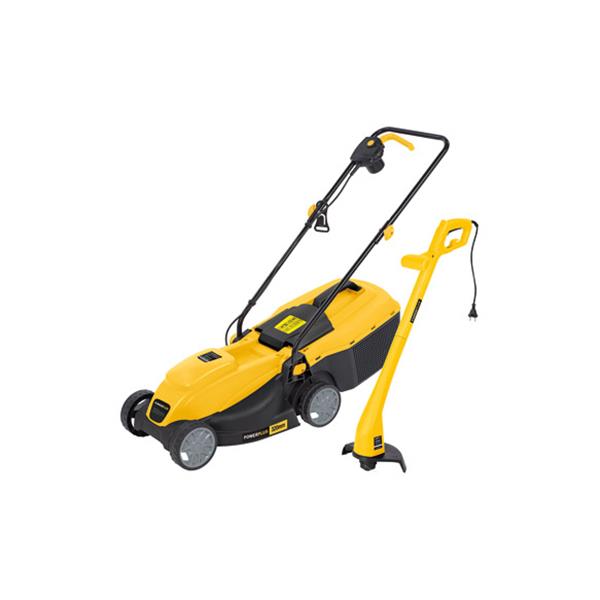 CORTACESPED ELECTRICO 1300 WT + CORTABORDES 250 WT ANCHO DE CORTE 32 CM POWER PLUS