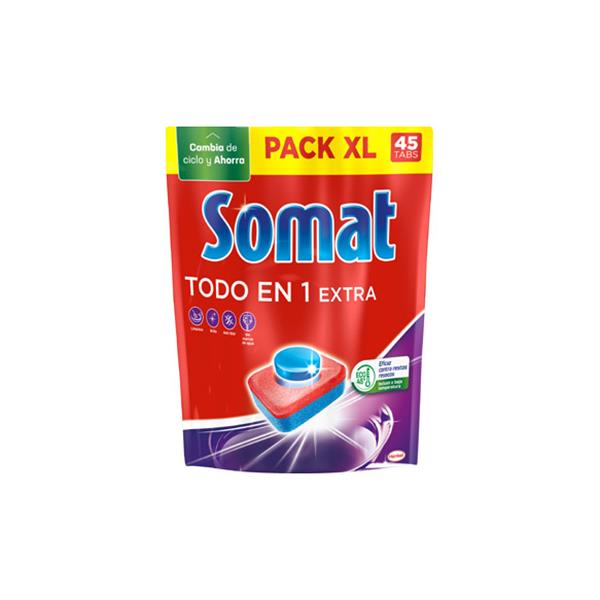 LAVAVAJILLAS PASTILLAS TODO EN 1 45 DOSIS SOMAT