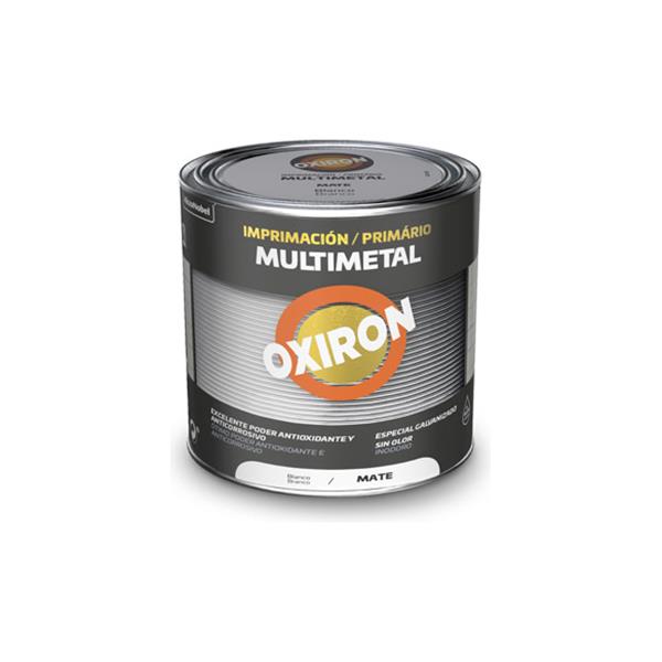 IMPRIMACION&nbsp;MULTIMETAL OXIRON MATE 750 ML BLANCO TITANLUX