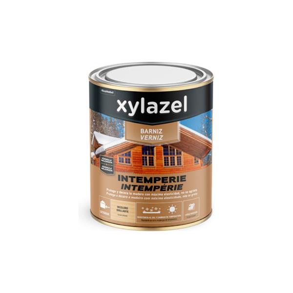 BARNIZ SINTETICO EXTERIOR INTEMPERIE SATINADO 750 ML INCOLORO
