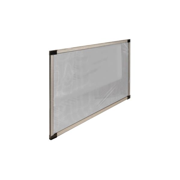 MOSQUITERA VENTANA EXTENSIBLE FIBRA VIDRIO 70 X 100-190 CM BRONCE NATUUR