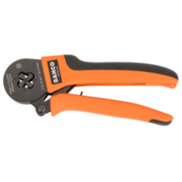 ALICATE PRENSATERMINALES AUTOAJUSTABLES TERMINALES PERFIL CUADRADO 0,14-10,0 MM&sup2;/AWG 26-8 CRSAS01 BAHCO