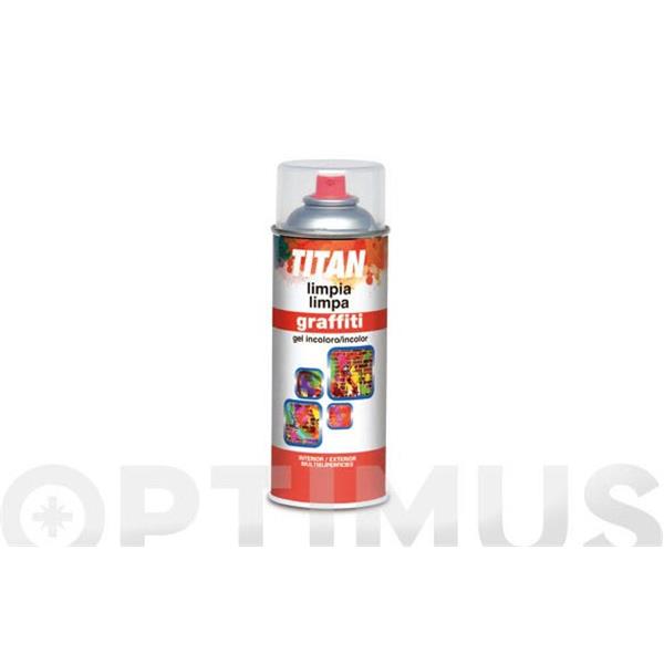 LIMPIADOR GRAFFITI SPRAY 400 ML INCOLORO TITANLUX
