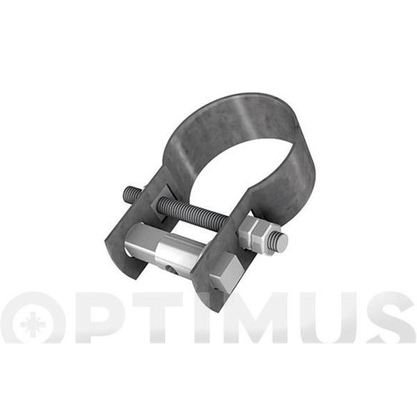 ABRAZADERA POSTE TENSOR MONTADA &Oslash; 48 MM ZINCADA
