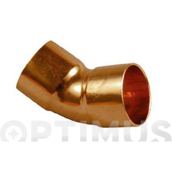 ACCE.CURBA 45{H-H COBBRE 41CU 15 ***           