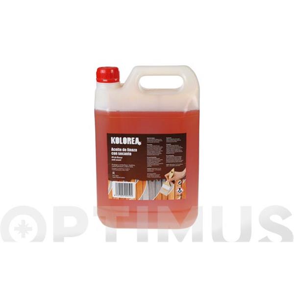 ACEITE LINAZA CON SECANTE 5 LT KOLOREA 