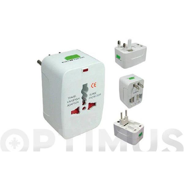 ADAPTADOR DE VIAJE UNIVERSAL 150 PAISES NOVAEM