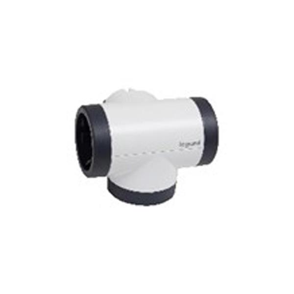 ADAPTADOR TRIPLE ROTATIVO 180&ordm;  10/16A  LATERAL BLANCO/NEGRO