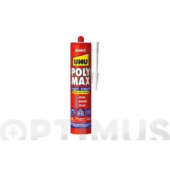 ADHESIVO DE MONTAJE POLY MAX EXPRESS HIGH TRACK BLANCO 425GR UHU IMEDIO